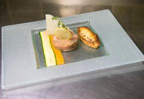 Tartare de veau aux citrons confits 