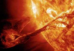 Le soleil en grand