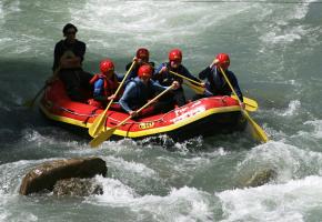 Rafting - Avec quelques frissons garantis!