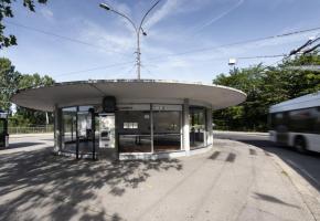 L’abribus du terminus de la Maladière, un des vestiges de l’expo de 1964. MARINO TROTTA