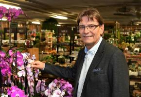 Thierry Pahud dirige Andréfleurs depuis 2015. La société célèbre ses 50 ans. VERISSIMO