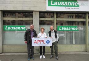 Le comité de l’APPL, de gauche à droite: Johan Pain (président), Dominique Decitre (secrétaire) et Luc Konrad (trésorier). DR Le comité de l’APPL, de gauche à droite: Johan Pain (président), Dominique Decitre (secrétaire) et Luc Konrad (trésorier). DR
