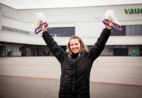 Un sport qui devrait être valorisé. En médaillon, Natascha Trittis. MISSON Un sport qui devrait être valorisé. En médaillon, Natascha Trittis. MISSON