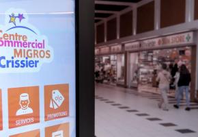 Le centre commercial Migros Crissier ne cesse de s’adapter depuis son inauguration en 1972. DR Le centre commercial Migros Crissier ne cesse de s’adapter depuis son inauguration en 1972. DR