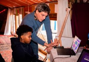 Les ateliers de formation ont lieu dans la yourte de la friche de Malley. MISSON-TILLE Les ateliers de formation ont lieu dans la yourte de la friche de Malley. MISSON-TILLE