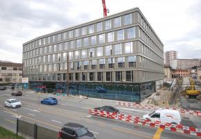 Ce batiment abritera non seulement une Coop, mais de nombeux commerces. DR Ce batiment abritera non seulement une Coop, mais de nombeux commerces. DR