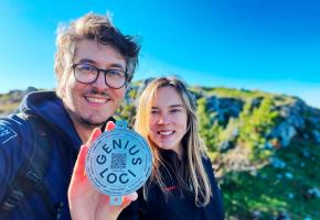 Steph et Eglé Cruchon, co-fondateurs de «Genius Loci». DR Steph et Eglé Cruchon, co-fondateurs de «Genius Loci». DR