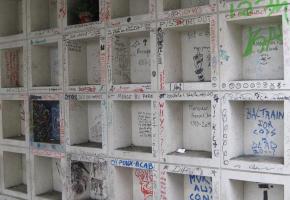 L'incivilité commence parfois par des graffitis et peut aller beaucoup plus loin. DR 