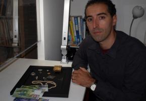  Juan Caido, le nouveau prêteur-sur-gage de Lausanne. kottelat