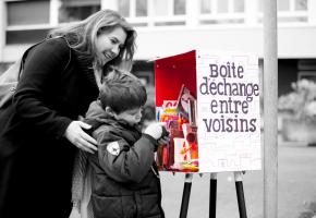 Les «Boîtes d’échange entre voisins». DR