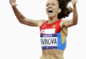  Suspension à vie réclamée contre Mariya Savinova, championne olympique en titre du 800 mètres. dr