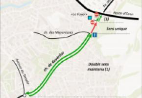 Chemin de Rovéréaz: une interdiction qui fâche! Chemin de Rovéréaz: une interdiction qui fâche!