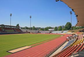 Un stade bâti en 1954 qui fait désormais partie du patrimoine lausannois. dr Un stade bâti en 1954 qui fait désormais partie du patrimoine lausannois. dr