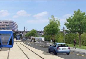 Le nouveau tram devrait grandement améliorer la mobilité de l’agglomération Lausanne-Morges. dr Le nouveau tram devrait grandement améliorer la mobilité de l’agglomération Lausanne-Morges. dr