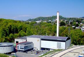 L’usine de traitement des déchets Tridel, sur les hauts de Lausanne. dr L’usine de traitement des déchets Tridel, sur les hauts de Lausanne. dr