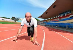 Olivier Delapierre est en piste pour succéder à son père Jacky à la tête d’Athletissima. VERISSIMO