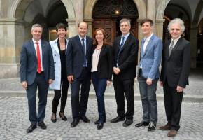 La nouvelle municipalité lausannoise. dr La nouvelle municipalité lausannoise. dr