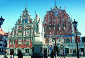 Le décor urbain de Riga est souvent utilisé par le cinéma. BERNARD PICHON 