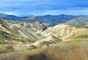 Les Landmannalaugar (hauts plateaux islandais) semblent appartenir à une autre planète. RETO HÜGLI 