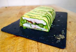 Terrine de féra aux légumes. dr