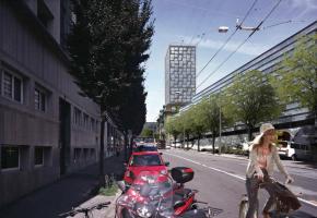  Sur l’avenue de Beaulieu comme sur celle de Vinet (notre photo), la vitesse est désormais limitée à 30km/h de 22h à 6h du matin. DR