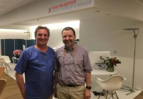  Les Dr Philippe Mavrocordatos et Lucian Macrea. dr