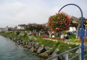 Les quais de Morges «un écrin» pour le Livre sur les quais. 