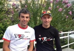 Cyril Stalder et Mikaël Gaudin, prêt pour un trés grand défi. wullschleger