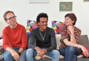 Paul, Fikrey et Carole: une belle complicité. verissimo
