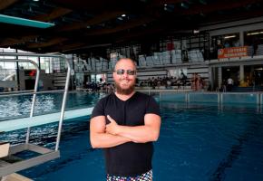 Jean-Philippe Jel a fait de son explosivité son point fort dans les bassins. MURIEL ANTILLE