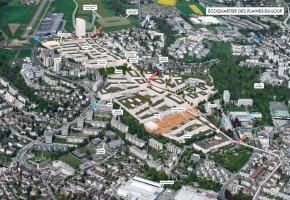 La réalisation de ce parc marquera symboliquement le début des travaux visant à ériger un ecoquartier sur les Plaines-du-Loup. DR