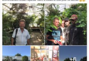 Le commentaire du municipal sur son compte Facebook, au retour du voyage d’études à Nantes.DR Le commentaire du municipal sur son compte Facebook, au retour du voyage d’études à Nantes.DR