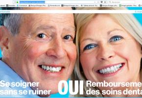 Le site «oui-soins-dentaires.ch» des initiants est-il «parasité» par le site «soins-dentaires-oui.ch» réservé par les opposants? DR Le site «oui-soins-dentaires.ch» des initiants est-il «parasité» par le site «soins-dentaires-oui.ch» réservé par les opposants? DR