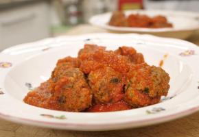 Boulettes à la sauce tomate (Polpette al pomodoro) Boulettes à la sauce tomate (Polpette al pomodoro)