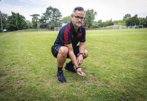Les terrains d’entraînement du Stade Lausanne Ouchy sont dans un état déplorable. PYTHON Les terrains d’entraînement du Stade Lausanne Ouchy sont dans un état déplorable. PYTHON