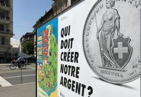 L’initiative «Monnaie pleine» vise à mieux contrôler le système financier suisse. FRANCIS HALLER L’initiative «Monnaie pleine» vise à mieux contrôler le système financier suisse. FRANCIS HALLER