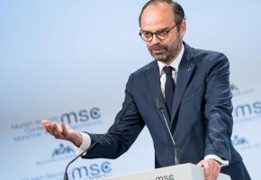 Edouard Philippe, Premier ministre.