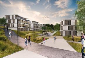 Le nouveau futur(?) quartier du Closalet, vanté par les uns, décrié par les autres. DR/PHOTOMONTAGE