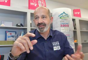 Ian Logan, directeur général des Jeux Olympiques de la Jeunesse 2010. VERISSIMO