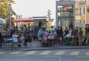Le boulevard de Grancy, un lieu convivial et de découvertes. DR Le boulevard de Grancy, un lieu convivial et de découvertes. DR