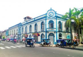 La très pittoresque ville d’Iquitos, d’où partent les excursions. 123RF La très pittoresque ville d’Iquitos, d’où partent les excursions. 123RF
