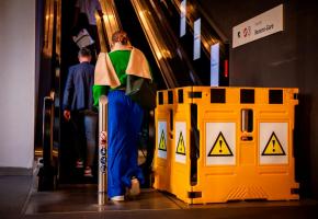L‘escalator qui permet l’accès au LEB est en panne, ainsi que deux ascenseurs. MISSON-TILLE L‘escalator qui permet l’accès au LEB est en panne, ainsi que deux ascenseurs. MISSON-TILLE