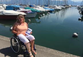 Anne Othenin-Girard, un dévouement sans bornes au service des handicapés. WULLSCHLEGER Anne Othenin-Girard, un dévouement sans bornes au service des handicapés. WULLSCHLEGER