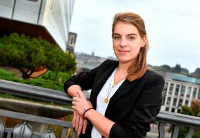 Mathilde Maillard compte marquer de son empreinte sa présidence du PLR Lausanne. VERISSIMO Mathilde Maillard compte marquer de son empreinte sa présidence du PLR Lausanne. VERISSIMO