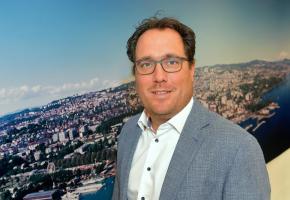 Steeve Pasche, directeur de Lausanne Tourisme. VERISSIMO Steeve Pasche, directeur de Lausanne Tourisme. VERISSIMO