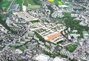 Le projet d'écoquartier des Plaines-du-Loup. Le projet d'écoquartier des Plaines-du-Loup.