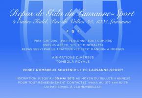 Repas de soutien du LS