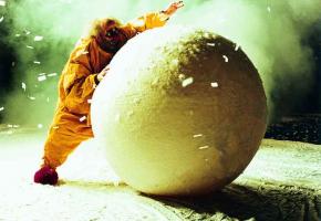 Spectacle en boules de neige