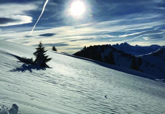 Le forfait Espace Torgon offre 130 km de pistes. DR