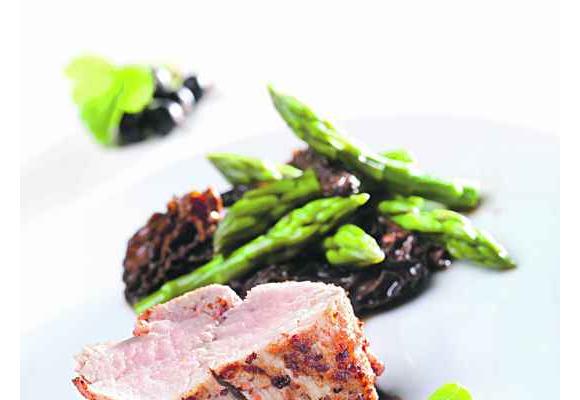 Filet de veau moutarde et cassis